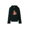 Diag Fire Back Zip-hettegenser