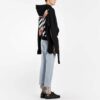 Diag Fire Back Zip-hettegenser