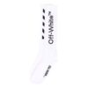 Diag Mid Length Sokker «White Black»