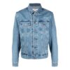 Diag-Stripe Denim jakke