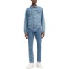 Diag-Stripe Denim jakke