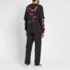 Diagonal Bats Double Sleeve for menn, svart