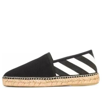Diagonal Espadrilles «Svart»