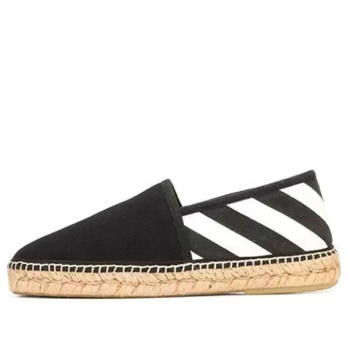Diagonal Espadrilles «Svart»