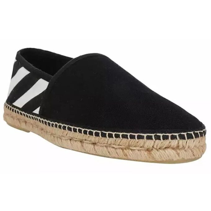 Diagonal Espadrilles «Svart»