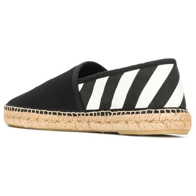 Diagonal Espadrilles «Svart»