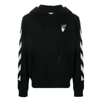 Diagonal striper, herre-logo, langermet genser
