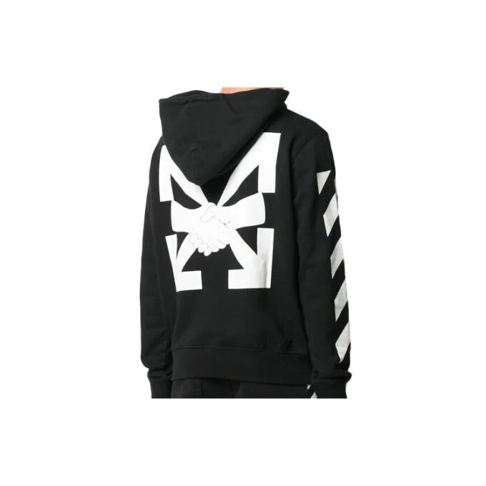Diagonal striper, herre-logo, langermet genser