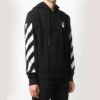 Diagonal striper, herre-logo, langermet genser