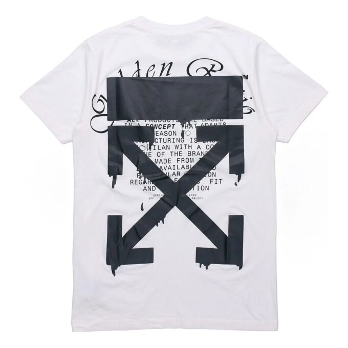 Dripping Arrows kort ermet slim Shorts