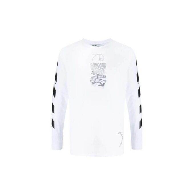 Dripping Arrows Logo-trykk Herre Hvit