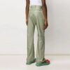 Enfarget designbukser, slim fit-versjon