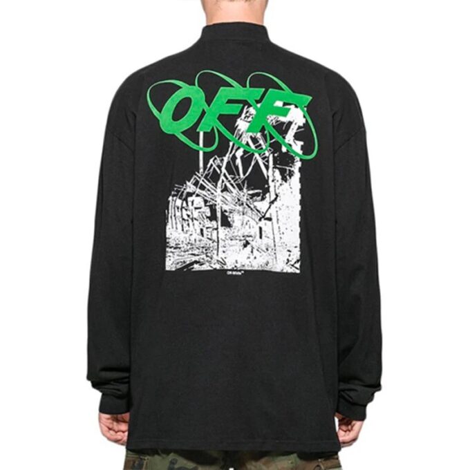 Factory Mock Neck T-skjorte «Svart»