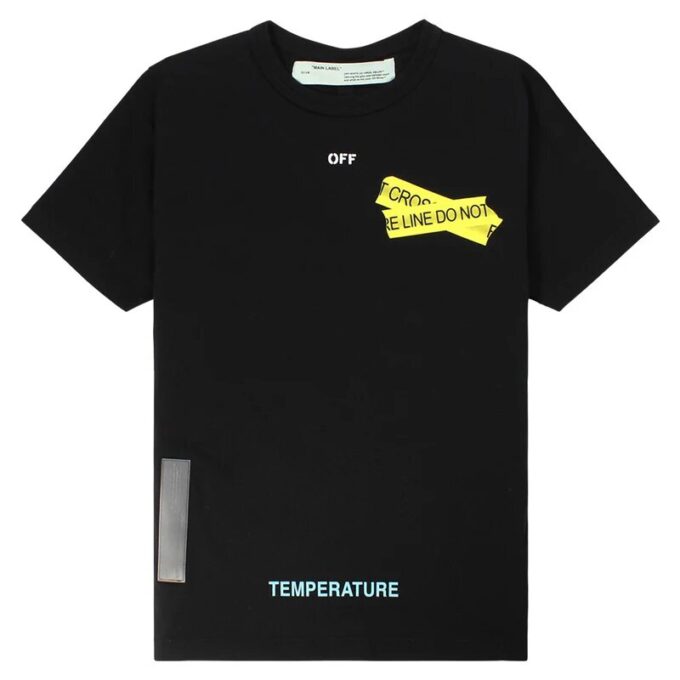 Firetape SS-T-skjorte «Black Yellow»