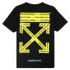Firetape SS-T-skjorte «Black Yellow»
