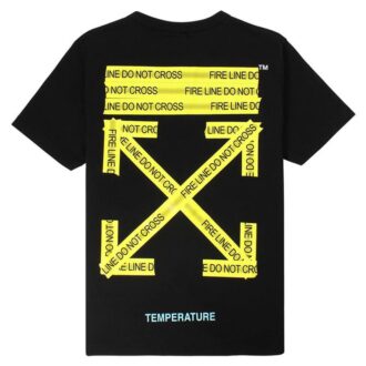 Firetape SS-T-skjorte «Black Yellow»
