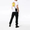C/O Virgil Abloh Hvit Flamed Bart kortærmet slim-fit T-skjorte for menn