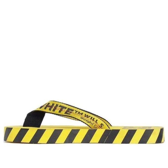Flip Flops «Graphic Print – Yellow»