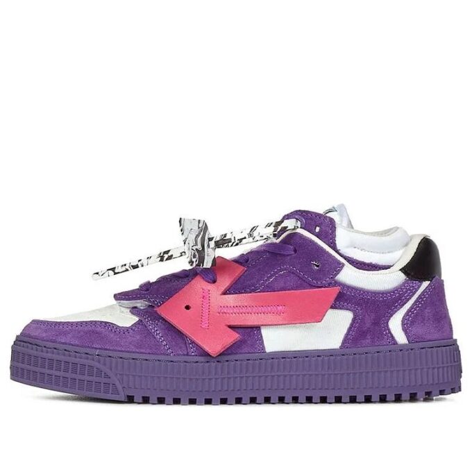 Floating Arrow lavt Sneakers «Lilla Rosa Hvit»