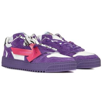 Floating Arrow lavt Sneakers «Lilla Rosa Hvit»