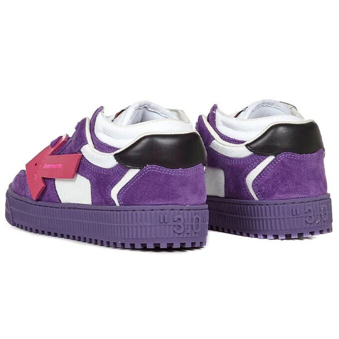Floating Arrow lavt Sneakers «Lilla Rosa Hvit»