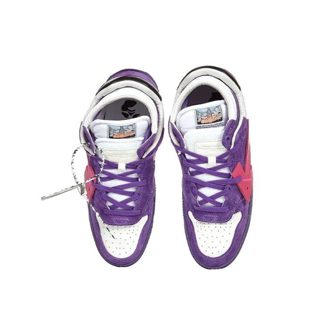 Floating Arrow lavt Sneakers «Lilla Rosa Hvit»