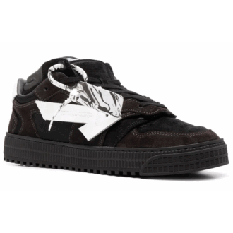 Floating Arrow Low-Top Sneakers «Black White»