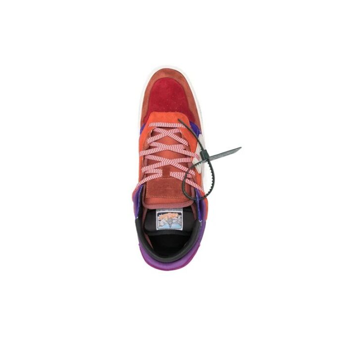 Floating Arrow Low-Top Sneakers &laquo;Lilla Oransje Hvit&raquo;