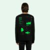 Fluorescerende Arrows, skisse, herre-logo-genser