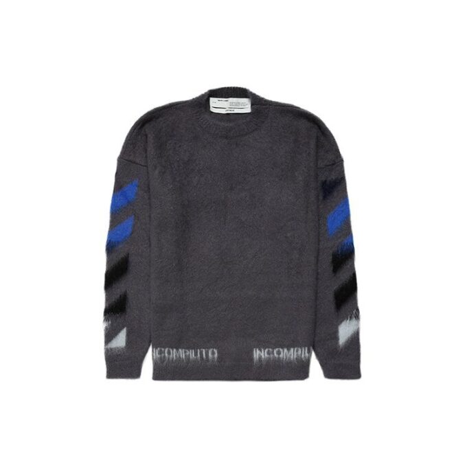 FW19 Arrow Mohair-genser for menn, grå