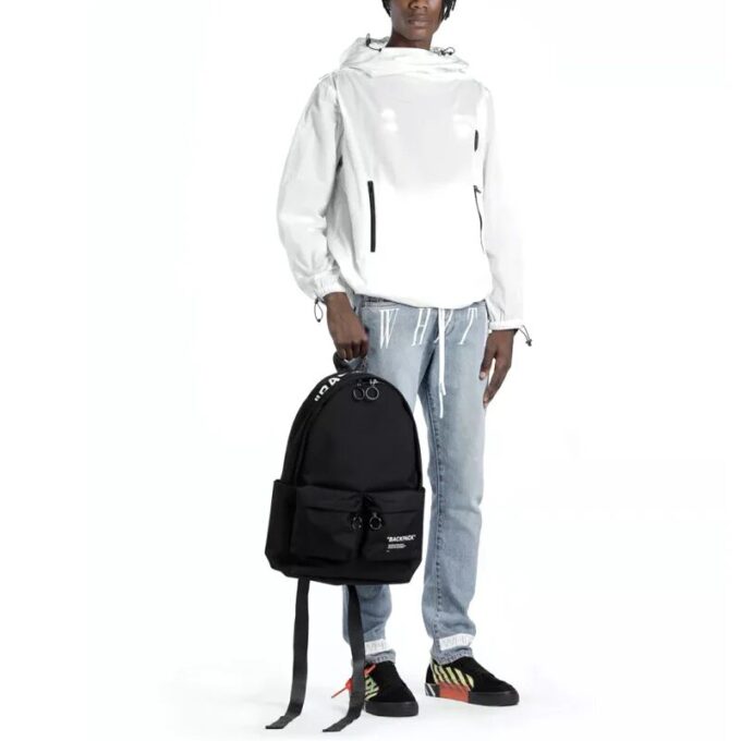 FW19 Black Quote Ryggsekk Svart