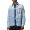 FW19 Doodle Denim-skjorte for menn, blå