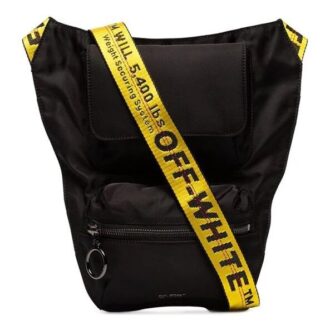 FW19 Industrial Crossbody-vesker Black