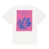 FW19 Shape Of Oversized Printing kortærmet T-skjorte for menn, hvit