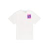 FW19 Shape Of Oversized Printing kortærmet T-skjorte for menn, hvit