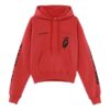 FW19 Splitted Arrows Oversized Graffiti-fleece med hette for menn, rød