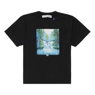 FW19 Waterfall S/S Over TeeSvart Flerfarget