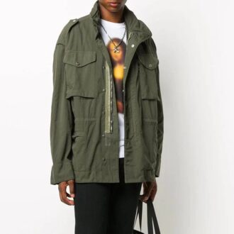 FW20 Arrow Logo Sports Coat Men’s Green