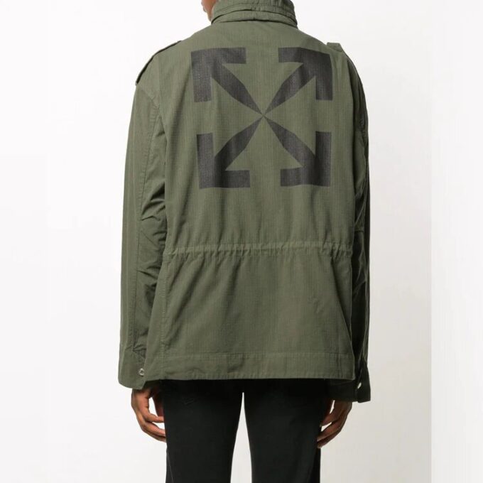 FW20 Arrow Logo Sports Coat Men’s Green