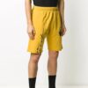 FW20 Arrows-shorts med piletrykk for menn, gul