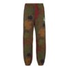 FW20 Bladapplikasjon Tettsittende sportsbukser for menn Khaki/Grønn