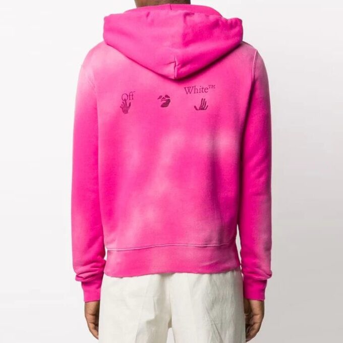 FW20 Bleach Logo hettegenser ferskenrosa