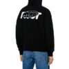 FW20 Brodert hettegenser for menn, svart