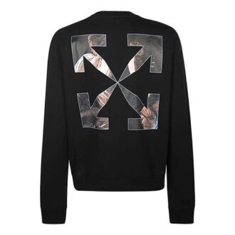 FW20 Caravaggio Angel-genser med trykk for menn, svart