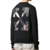 FW20 Caravaggio Angel-genser med trykk for menn, svart