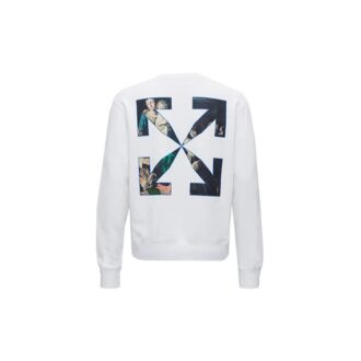 FW20 Caravaggio-trykk, genser med rund hals