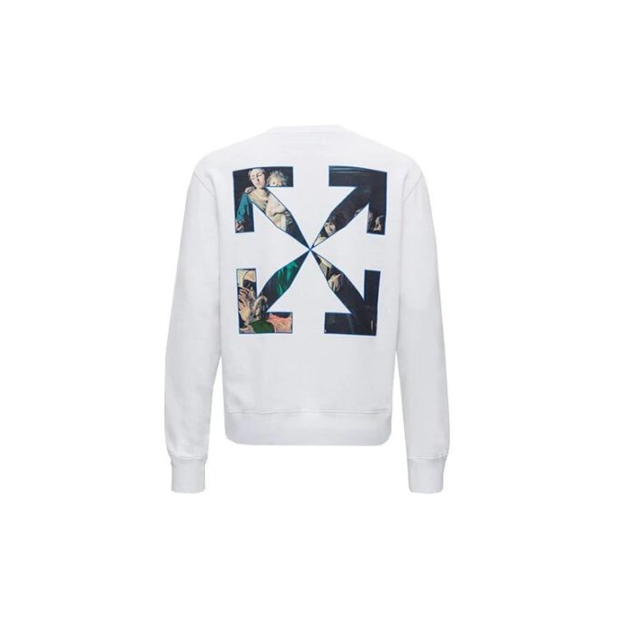 FW20 Caravaggio-trykk, genser med rund hals
