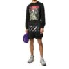 FW20 Caravaggio-trykk sportsshorts menn svart