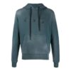 FW20 Fade Applique-genser med hette, grønn