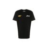 FW20 Flash Logo Applique kortærmet T-skjorte for menn, svart